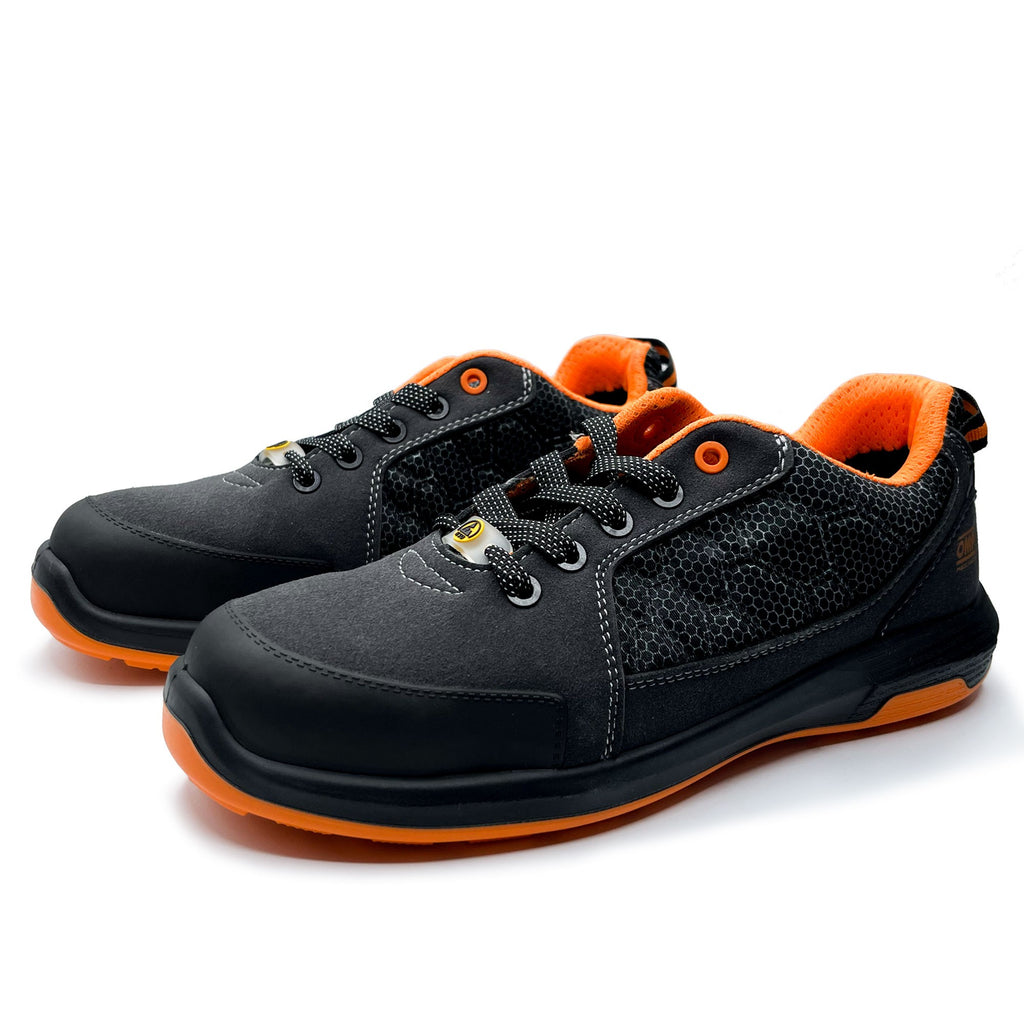 OMP MECCANICA ZAPATILLAS TRABAJO SEGURIDAD S1P SRC ESD PRO SPORT TALLA 37 GRIS NARANJA - OMP original APEXCORSE imagen 2