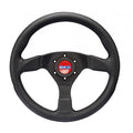 Sparco Volante Mod.383 Cuero Perforado Cosido Rojo - Sparco original | APEXCORSE