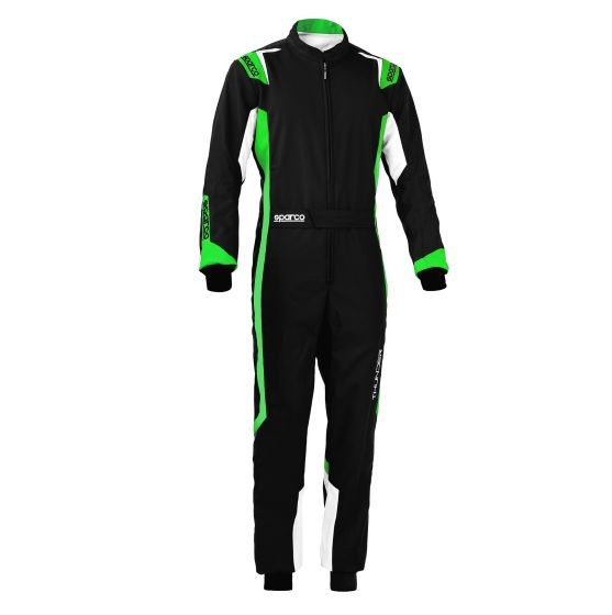 Sparco Traje K43 Thunder Talla S Negro/Verde - Sparco original | APEXCORSE