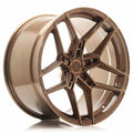 LLANTA JAPAN RACING CVR5 8,5x19 ET20-45 BLANK 72.6 BRONCE