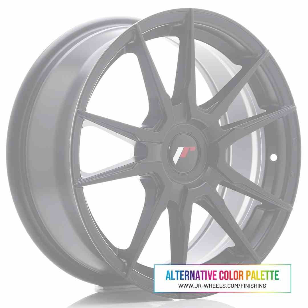 LLANTA JAPAN RACING JR21 7x17 ET25-40 BLANK 74.1 COLOR