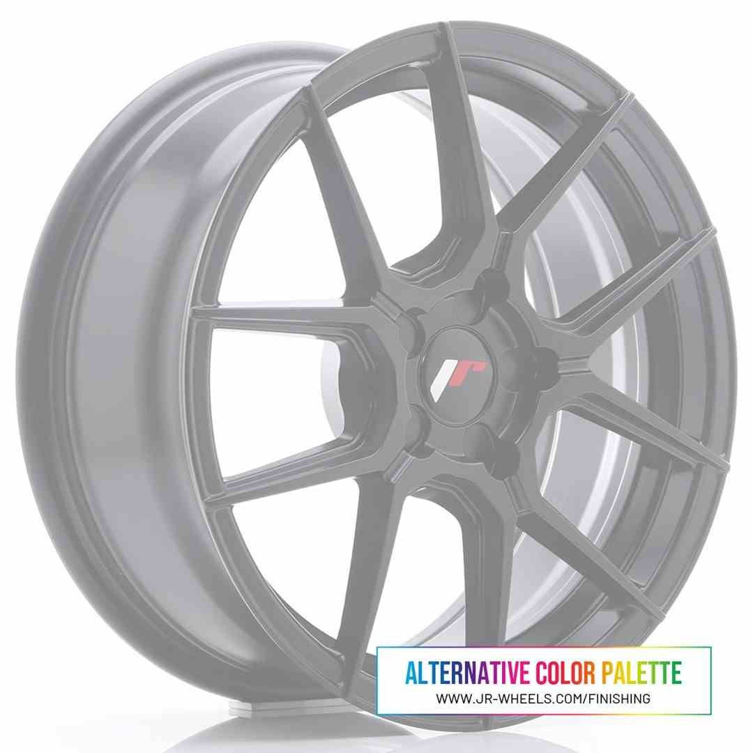 LLANTA JAPAN RACING JR30 7x17 ET20-40 BLANK 74.1 COLOR
