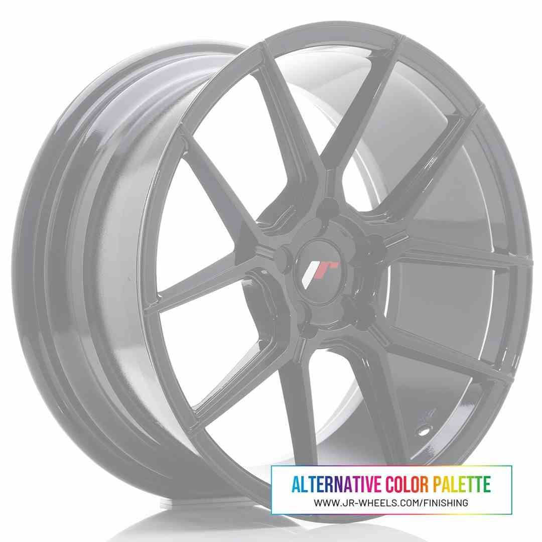 LLANTA JAPAN RACING JR30 8,5x18 ET20-40 BLANK 74.1 COLOR
