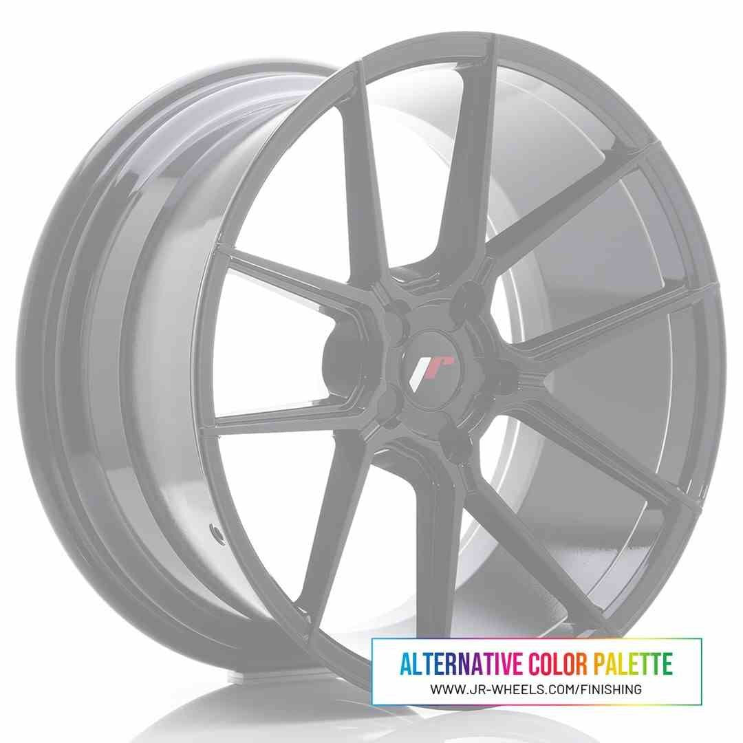 LLANTA JAPAN RACING JR30 10x20 ET20-40 BLANK 74.1 COLOR
