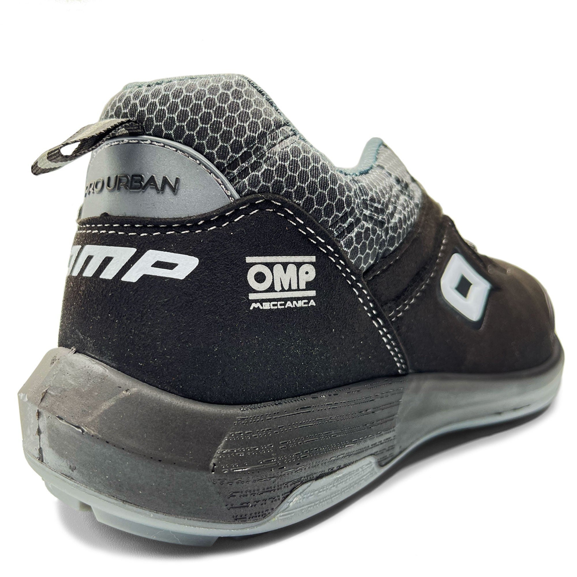 OMP MECCANICA ZAPATILLAS TRABAJO SEGURIDAD S3 SRC ESD PRO URBAN TALLA 36 NEGRO GRIS - OMP original APEXCORSE imagen 6