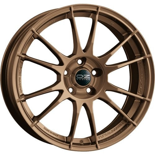 LLANTA OZ RACING ULTRALEGGERA 7X17 ET30 4X100 BRONCE