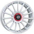 LLANTA OZ RACING SUPERT  EVOLUZ  WRC 8X18 ET45 5X112 BLANCO RED