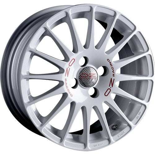LLANTA OZ RACING SUPERTURISMO WRC 6,5X15 ET18 4X108 BLANCO RED