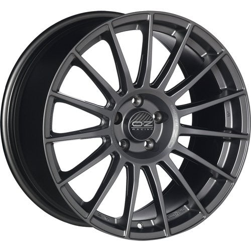 LLANTA OZ RACING SUPERTURISMO LM 10,5X21 ET28 5X112 GRIS MATE