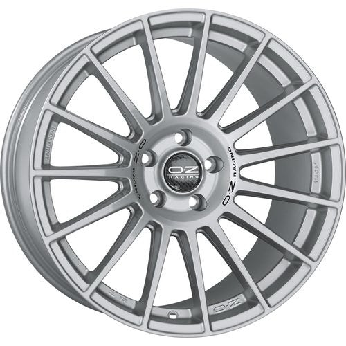 LLANTA OZ RACING SUPERTURISMO DAKAR 10X21 ET46 5X112 GRIS MATE
