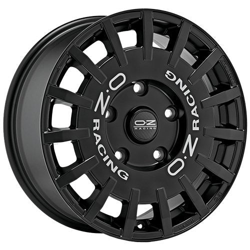 LLANTA OZ RACING RALLY RACING VAN 8X18 ET56 5X120 NEGRO MATE