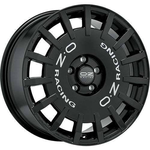 LLANTA OZ RACING RALLY RACING 8,5X19 ET44 5X112 NEGRO BRILLANTE
