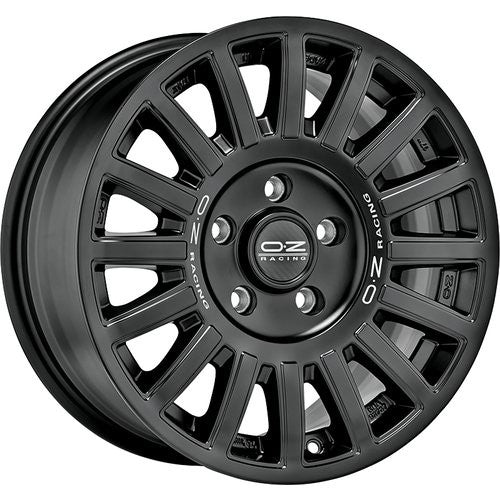 LLANTA OZ RACING RALLY RAID 8X17 ET35 5X120 NEGRO MATE SILVER