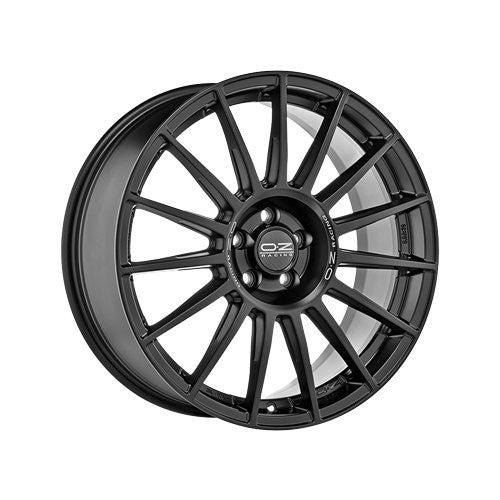 LLANTA OZ RACING SUPERTURISMO DAKAR 9,5X22 ET45 5X120 NEGRO MATE