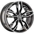 LLANTA OZ RACING MSW 71 8,5X19 ET35 5X120 GRIS BRILLANTE FULL