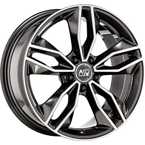 LLANTA OZ RACING MSW 71 8,5X19 ET35 5X120 GRIS BRILLANTE FULL