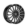 LLANTA OZ RACING MSW 30 9,5X19 ET45 5X120 NEGRO BRILLANTE FULL