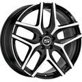LLANTA OZ RACING MSW 40 10X20 ET40 5X120 NEGRO BRILLANTE FULL