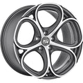 LLANTA OZ RACING MSW 82 8X19 ET33 5X110 METAL MATE