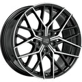 LLANTA OZ RACING MSW 74 8,5X19 ET30 5X112 NEGRO BRILLANTE FULL