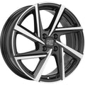 LLANTA OZ RACING MSW 80-4 6,5X16 ET20 4X108 NEGRO BRILLANTE FULL