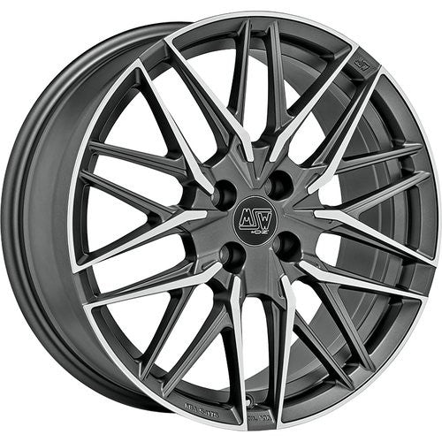 LLANTA OZ RACING MSW 50-4 7X17 ET42 4X100 METAL MATE