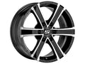 LLANTA OZ RACING SAHARA 6 8X17 ET30 6X114,3 NEGRO BRILLANTE FULL