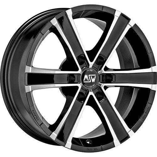 LLANTA OZ RACING SAHARA 6 MSW 8X18 ET25 6X139,7 NEGRO BRILLANTE