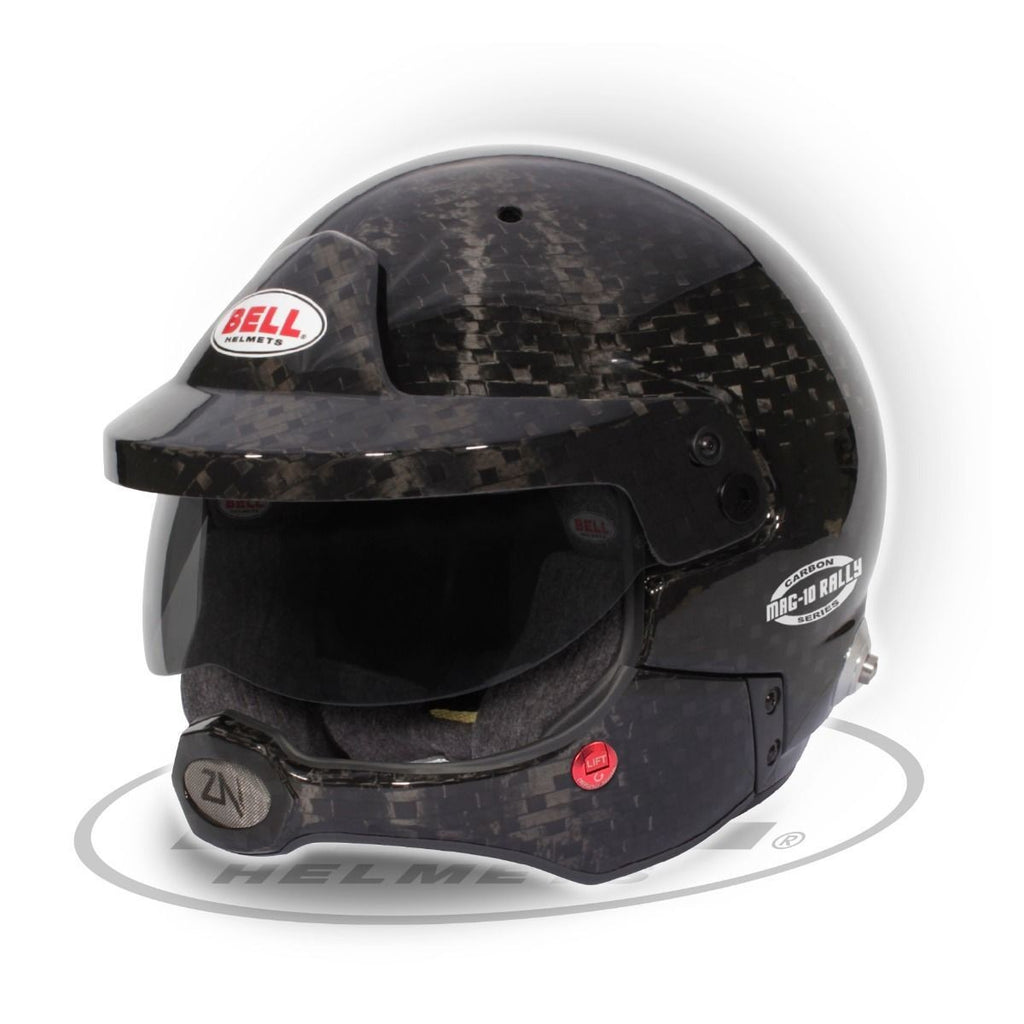 Sparco Casco Bell Mag-10 Rally Carbon (Hans) Interior Azul Talla 57 Fia8859/Sa2020 - Sparco | APEXCORSE imagen 2