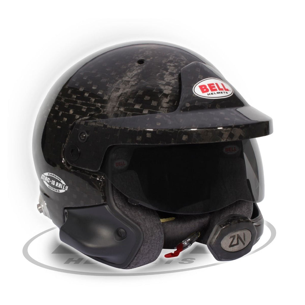 Sparco Casco Bell Mag-10 Rally Carbon (Hans) Interior Naranja Talla 61+ Fia8859/Sa2020 - Sparco original | APEXCORSE