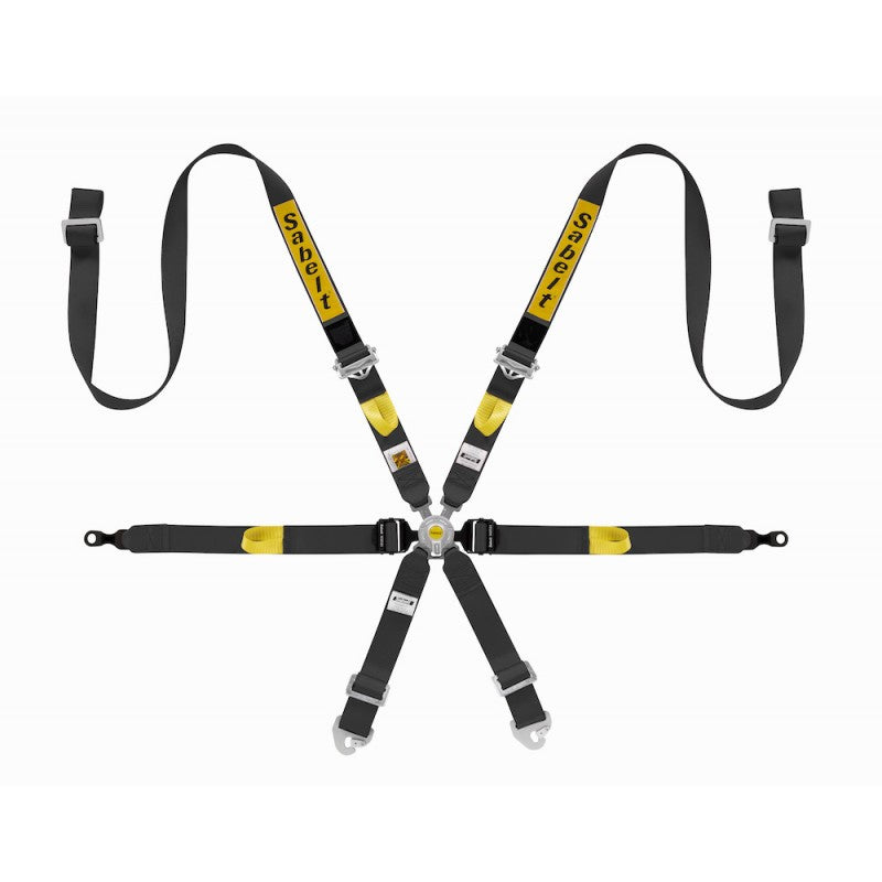 Sparco Arnes 6 Puntos Gama Media Gt3 997-911 Fia8853-2016 Negro - Sparco original | APEXCORSE