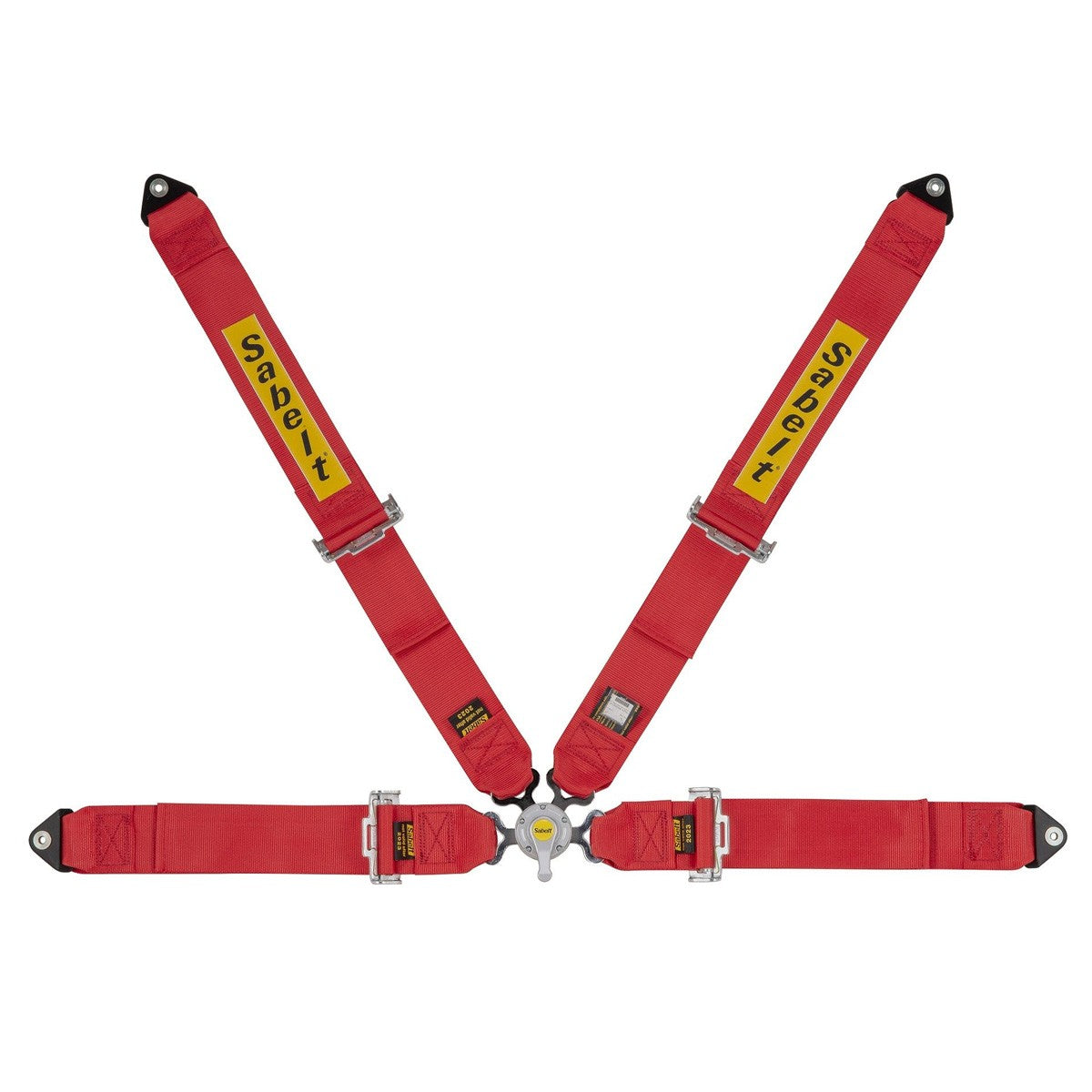 Sparco Arnes 4 Puntos 3" Acero Kit Car GT/Rally Fia8853-1998 Rojo - Sparco original | APEXCORSE
