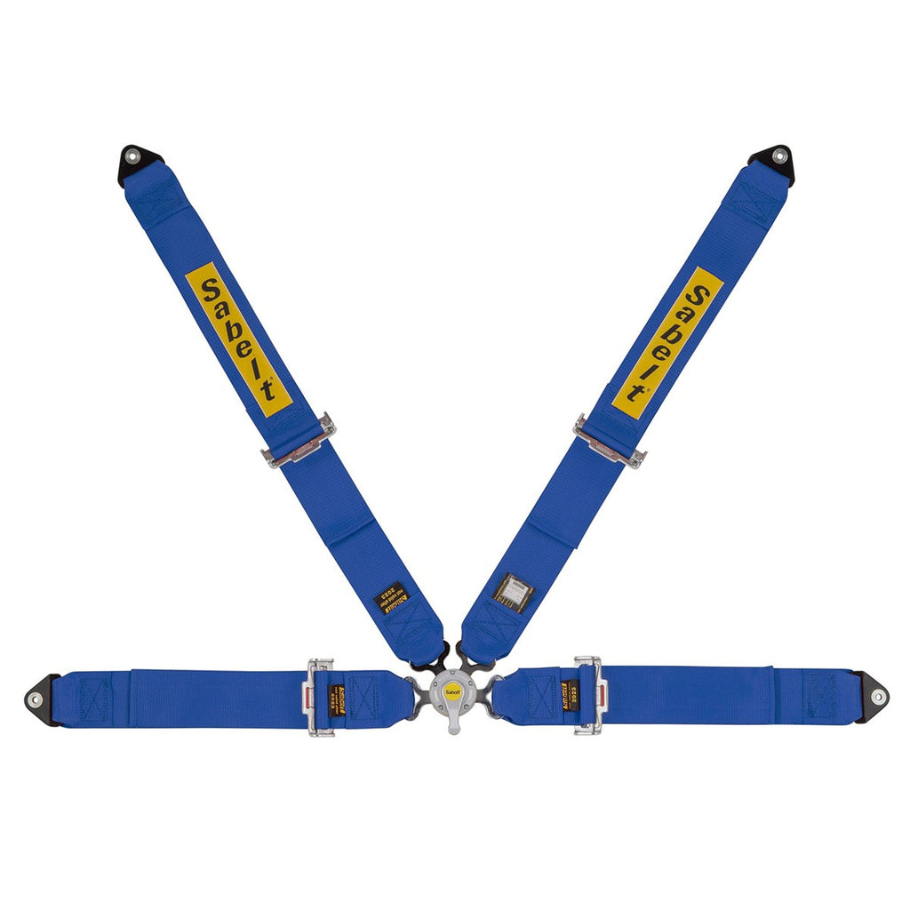 Sparco Arnes 4 Puntos 3" Acero Kit Car GT/Rally Fia8853-1998 Azul - Sparco original | APEXCORSE