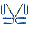 Sparco Arnes Rally 6 Puntos Aluminio 2" Fia8853-2016 Azul - Sparco original | APEXCORSE