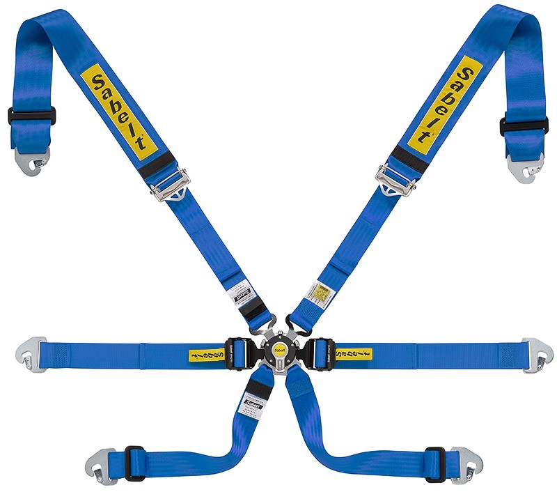 Sparco Arnes 6 Puntos 3"+2" Gama Top Fia8853-2016 Azul - Sparco original | APEXCORSE