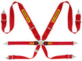 Sparco Arnes Rally 6 Puntos Acero 3"+2" Fia8853-2016 Rojo - Sparco original | APEXCORSE