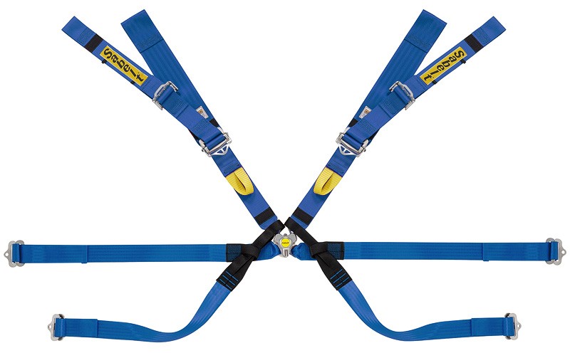 Sparco Arnes Formula 8 Puntos 3"+2" Gama Top Ultraligero+Pull Up, Azul - Sparco original | APEXCORSE