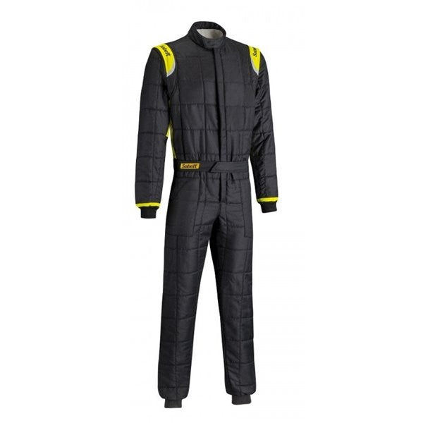 Sparco Traje FIA Challenge Ts-2 Fia8856-2018 Negro Amarillo 58 - Sparco original | APEXCORSE