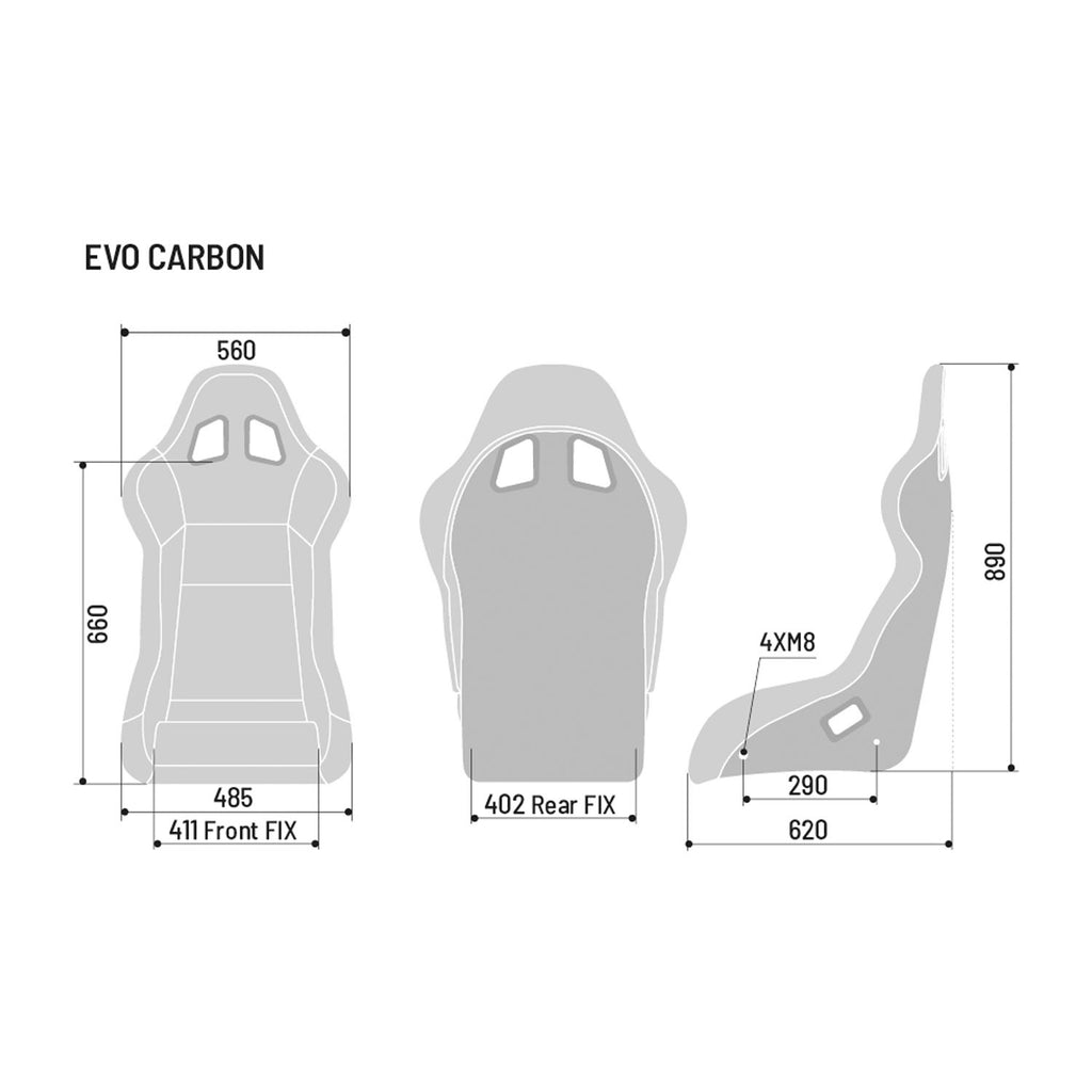Sparco Asiento Evo QRT-C Negro - Sparco | APEXCORSE imagen 5