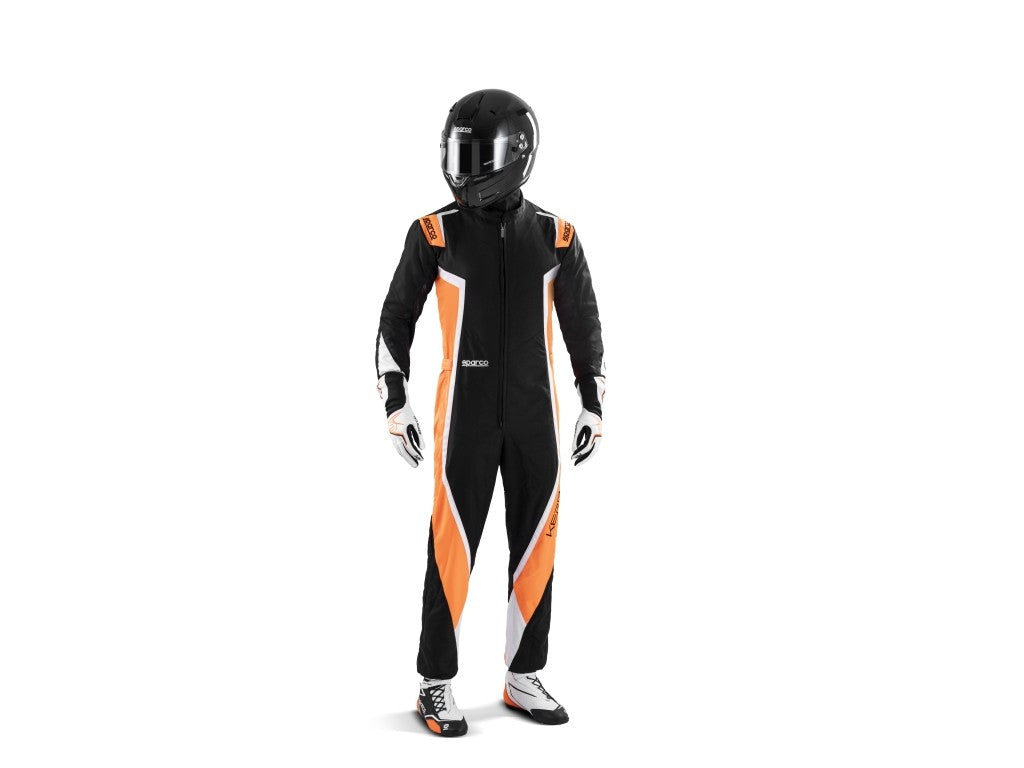 Sparco Traje K44 Kerb Negro/Naranja/Blanco Talla S - Sparco original | APEXCORSE