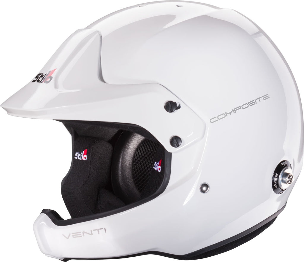 Sparco Casco Venti Wrc Rally Composite Snell Sa2020 FIA 8859-15 Hans Fia8858-10 Blanco/Interior Negro 61 - Sparco | APEXCORSE imagen 2