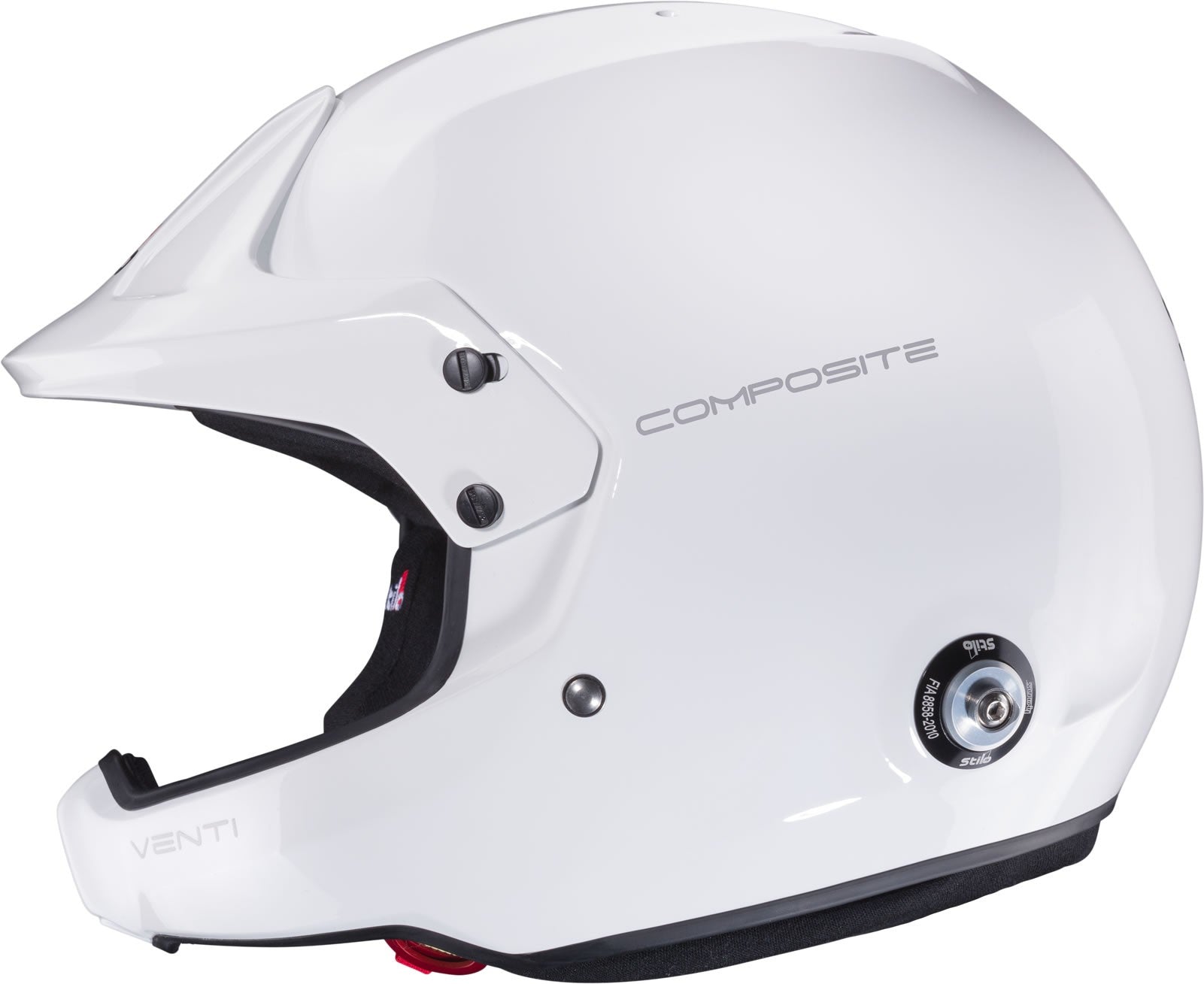 Sparco Casco Venti Wrc Rally Composite Snell Sa2020 FIA 8859-15 Hans Fia8858-10 Blanco/Interior Negro 61 - Sparco | APEXCORSE imagen 5
