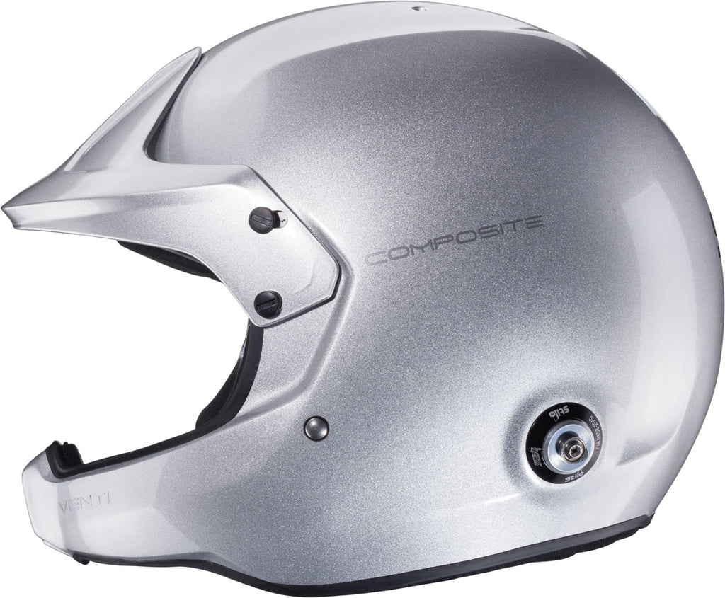 Sparco Casco Venti Wrc Rally Composite Snell Sa2020 FIA 8859-15 Hans Fia8858-10 Gris/Interior Negro 63 - Sparco | APEXCORSE imagen 5