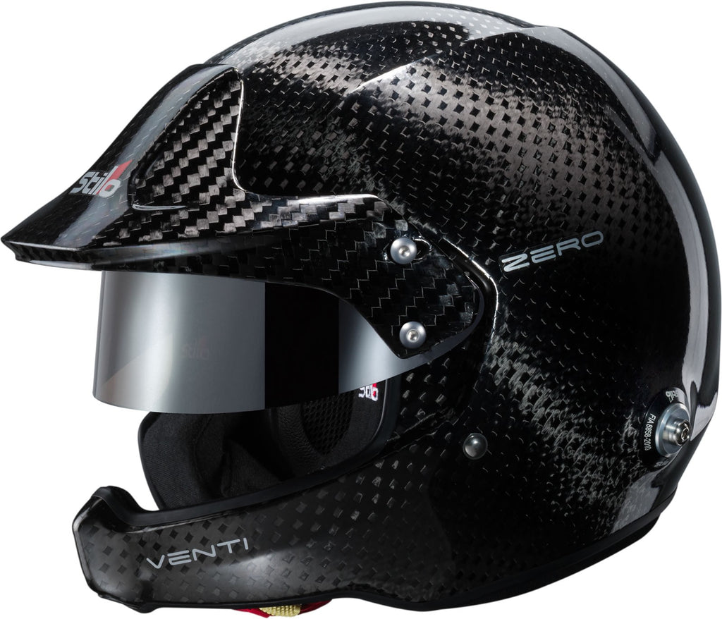 Sparco Casco Venti Wrc Rally Zero Composite FIA 8860-18 Carbono- 58- Incluye 2 Viseras/Kit Tornillo/Bolsa - Sparco | APEXCORSE imagen 3