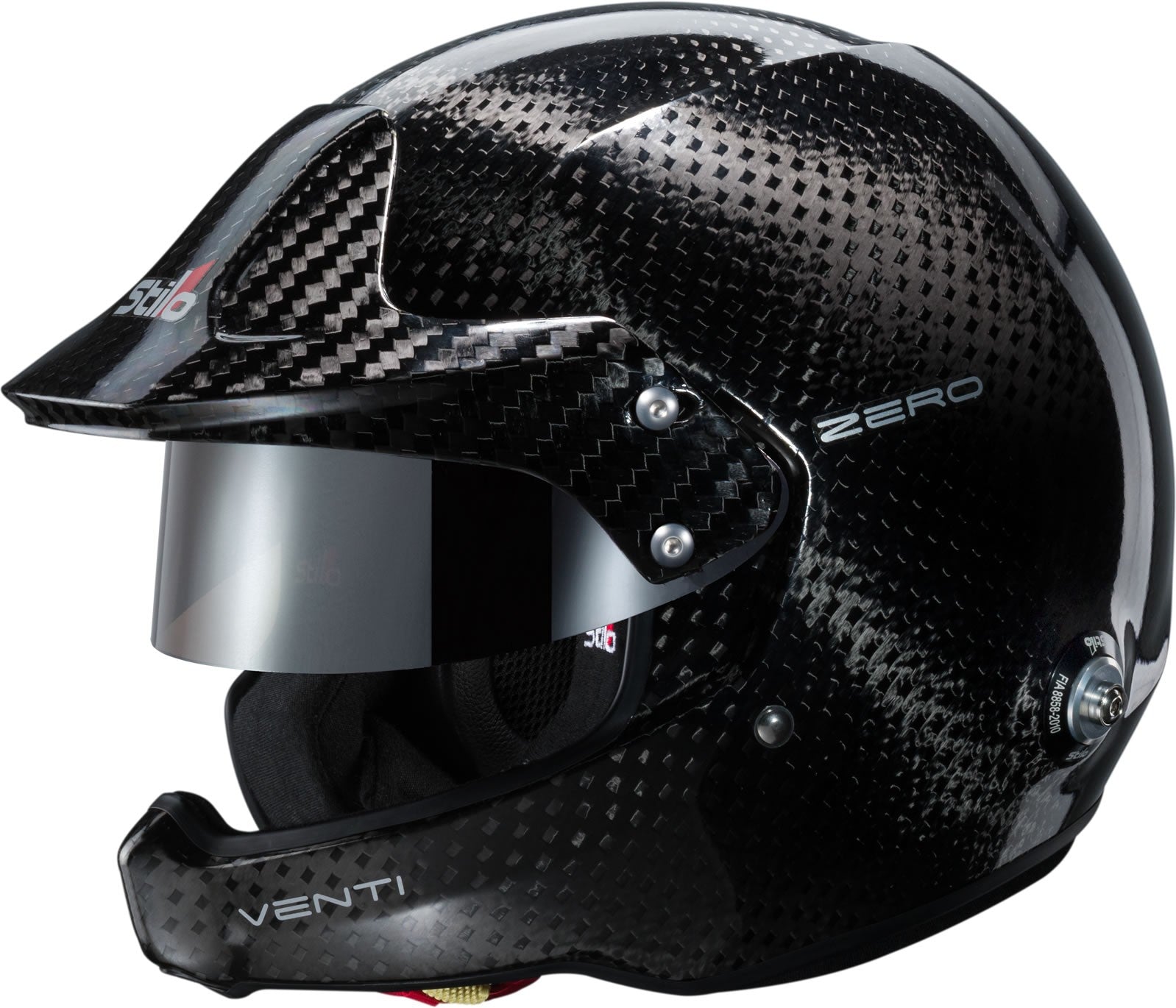 Sparco Casco Venti Wrc Rally Zero Composite FIA 8860-18 Carbono- 61- Incluye 2 Viseras/Kit Tornillo/Bolsa - Sparco | APEXCORSE imagen 3