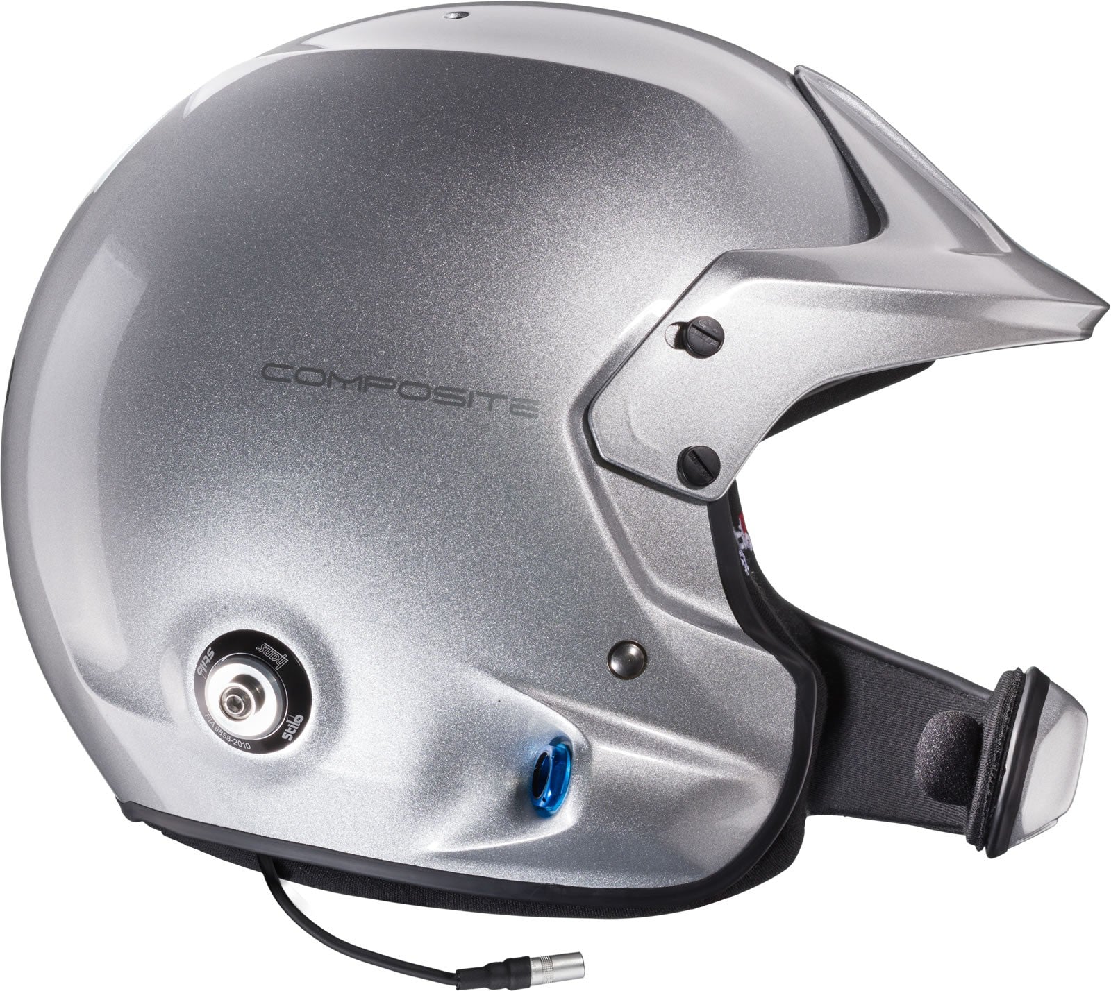 Sparco Casco Venti Wrc Turismo Composite Snell Sa2020 FIA 8859-15 Hans Fia8858-10 Blanco/Interior Negro 64 - Sparco | APEXCORSE imagen 2