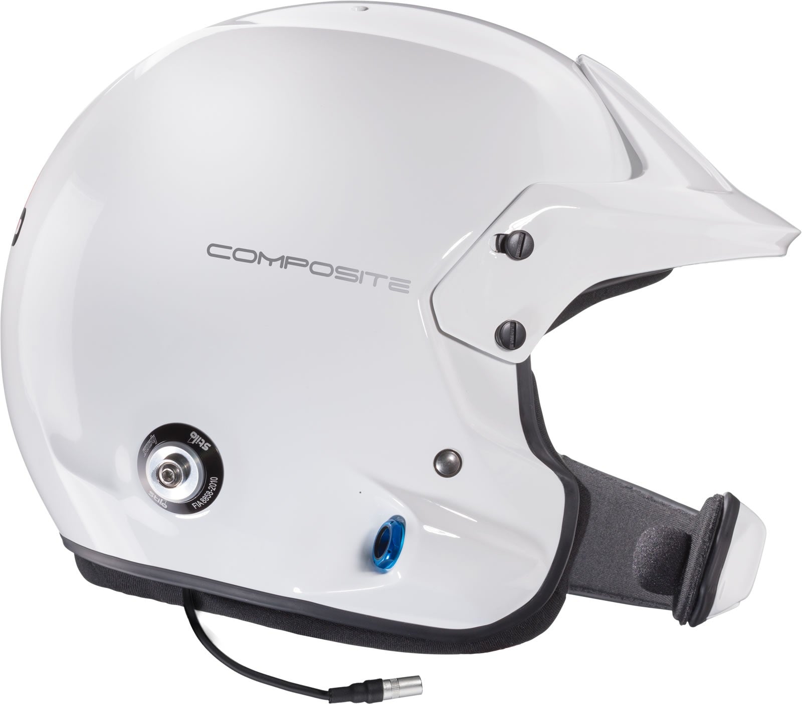 Sparco Casco Venti Wrc Turismo Composite Snell Sa2020 FIA 8859-15 Hans Fia8858-10 Gris/Interior Negro 54 - Sparco | APEXCORSE imagen 2