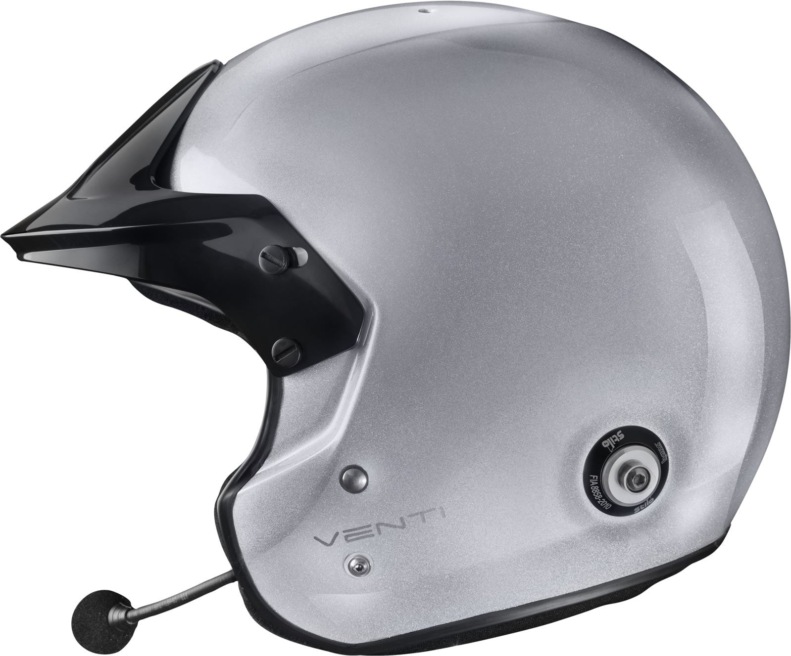 Sparco Casco Venti Trophy Rally (Con Clips Hans) Composite Snell2020 FIA 8859-15 FIA Gris/Interior Negro 57 - Sparco | APEXCORSE imagen 5