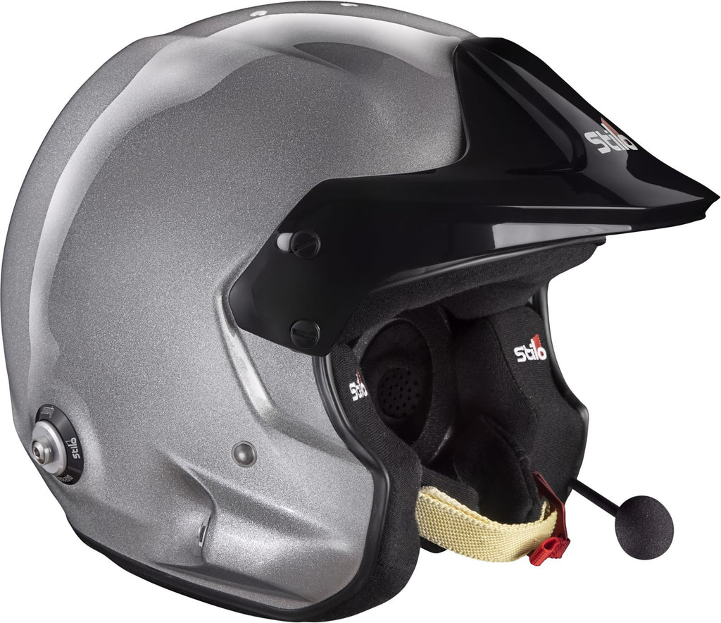Sparco Casco Venti Trophy Rally (Con Clips Hans) Composite Snell2020 FIA 8859-15 FIA Gris/Interior Negro 61 - Sparco | APEXCORSE imagen 2