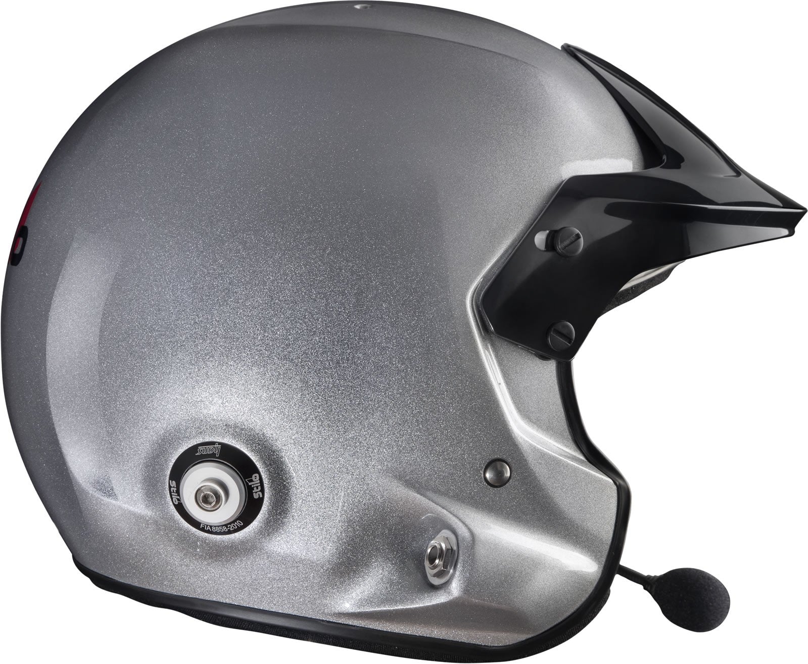 Sparco Casco Venti Trophy Rally (Con Clips Hans) Composite Snell2020 FIA 8859-15 FIA Gris/Interior Negro 63 - Sparco | APEXCORSE imagen 4